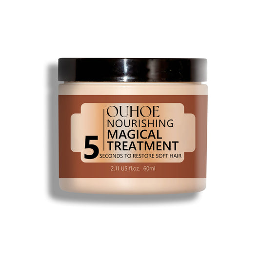 OUHOE Nourishing Hair Mask Repairs dyed and permed hair, dry and damaged hair, moisturizing and smoothing hair mask