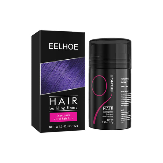 EELHOE Thick Hair Fiber Powder Plant Fiber Powder to Increase Hair Volume Fiber Thick Hair Hair Beauty Powder