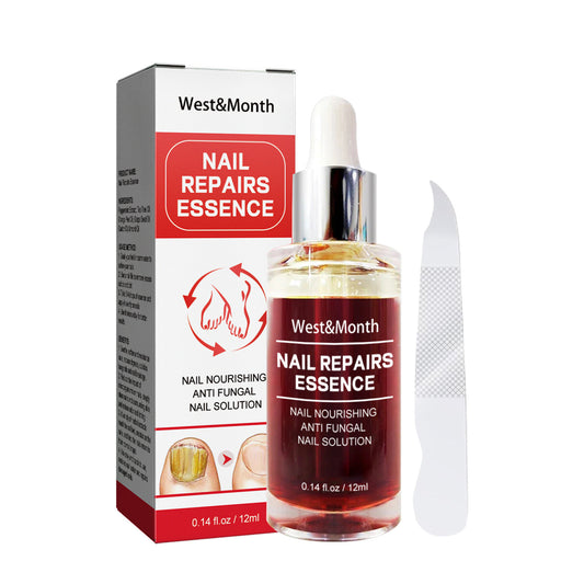West&Month Nail Repair Essence, Hand and Foot Care Solution, Repair Nails, Onychomycosis, Brighten Nails, Soft Nail Cleansing