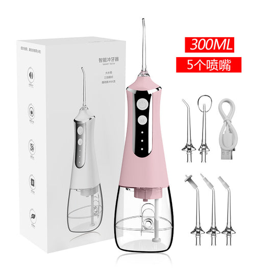 Cross-border hot style electric tooth rinser, water flosser, portable tooth cleaner, tooth beauty instrument, oral cleaning tooth rinser